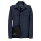 Jacheta LBM, Technical jersey overshirt in mineral sand bleu