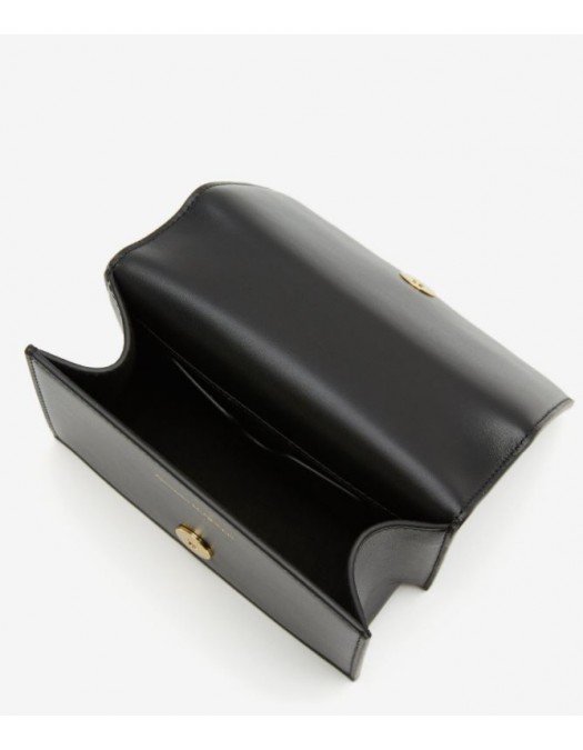 GEANTA Alexander McQueen, Mini Jewelled Satchel in Black - 653134CMO0T1000