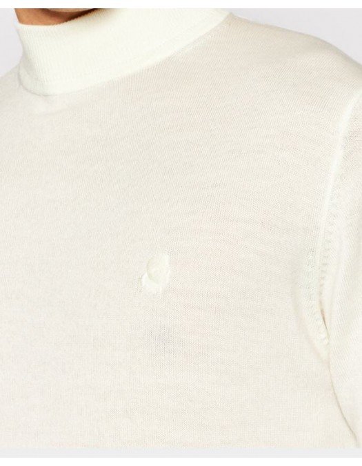 Pulover Karl Lagerfeld, Knit Bej Slim Fit - 65500251239980