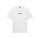 Tricou Balenciaga, Logo negru, Alb - 6570274B8B59000 Tricou Balenciaga, Logo negru, Alb - 6570274B8B59000