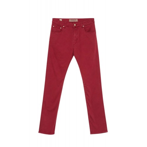 Jeans HAND PICKED, Ravello slim-fit trousers, Red