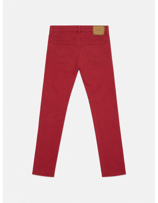 Jeans HAND PICKED, Ravello slim-fit trousers, Red - 65HPU41RAVELLOC03115V158
