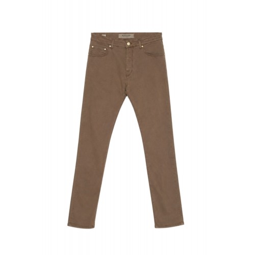 Jeans HAND PICKED, Ravello slim-fit trousers,  Light Brown