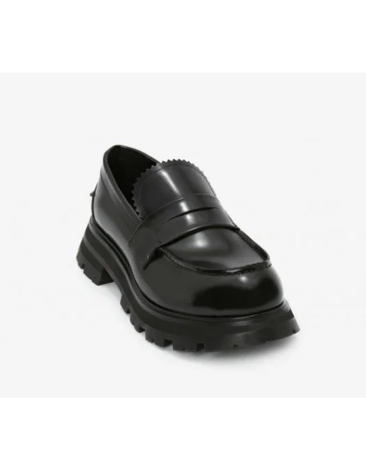Pantofi Alexander Mcqueen, WORKER BRUSHED - 664618WHZ801000 Pantofi Alexander Mcqueen, WORKER BRUSHED - 664618WHZ801000