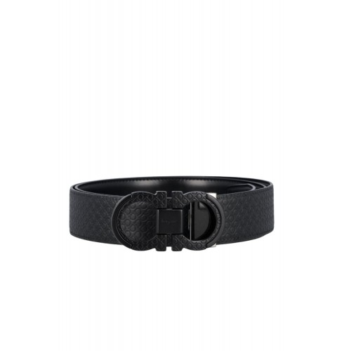 Curea SALVATORE FERRAGAMO, Reversibila si Ajustabila, Negru Curea SALVATORE FERRAGAMO, Reversibila si Ajustabila, Negru