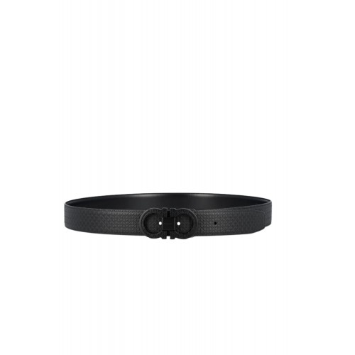 Curea SALVATORE FERRAGAMO, Reversibila si Ajustabila, Negru Curea SALVATORE FERRAGAMO, Reversibila si Ajustabila, Negru