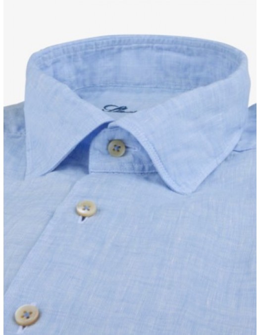 Camasa STENSTROMS, Light blue Linen Shirt - 6747219170100