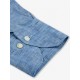 Camasa STENSTROMS, Blue Linen Shirt - 6747219170150