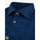 Camasa STENSTROMS, Dark blue Linen Shirt - 6747219170160