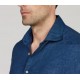 Camasa STENSTROMS, Dark blue Linen Shirt - 6747219170160