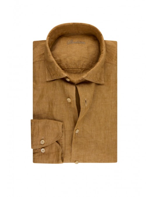 Camasa STENSTROMS, Beige Linen Shirt - 6747219170240