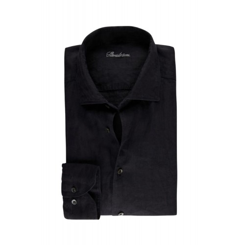 Camasa STENSTROMS, Black Linen Shirt