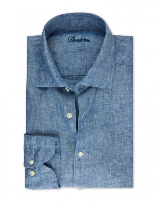 Camasa Stenstroms, Fitted Body, Linen, Blue - 6757217970150 Camasa Stenstroms, Fitted Body, Linen, Blue - 6757217970150