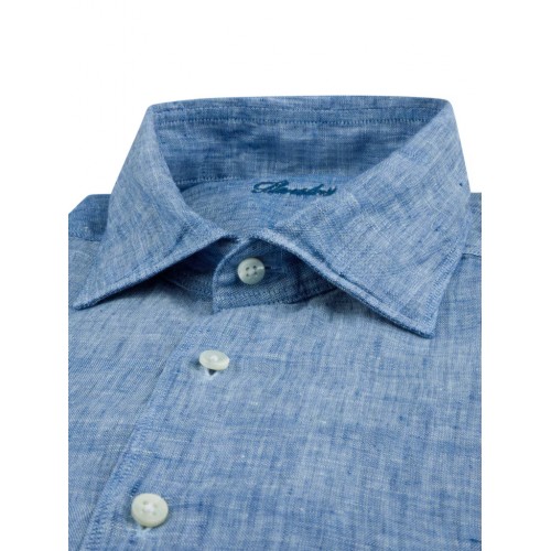 Camasa Stenstroms, Fitted Body, Linen, Blue Camasa Stenstroms, Fitted Body, Linen, Blue