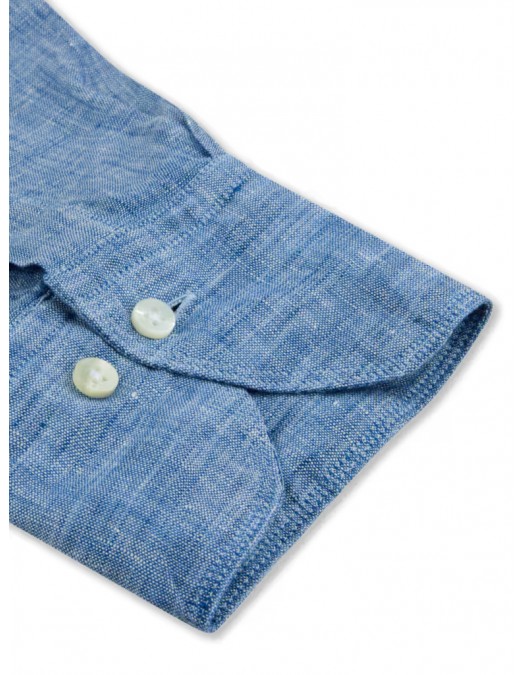 Camasa Stenstroms, Fitted Body, Linen, Blue - 6757217970150 Camasa Stenstroms, Fitted Body, Linen, Blue - 6757217970150
