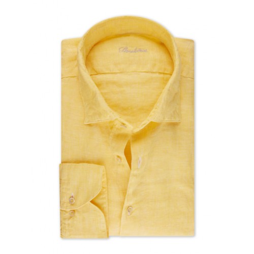 Camasa Stenstroms, Fitted Body, Linen, Yellow Camasa Stenstroms, Fitted Body, Linen, Yellow
