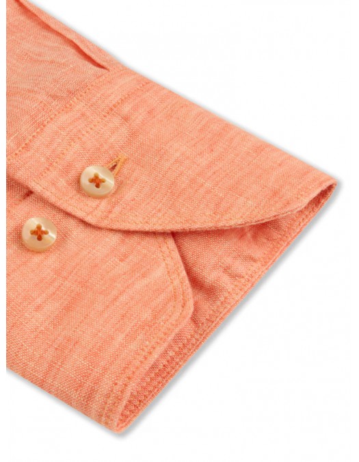 Camasa Stenstroms, Fitted Body, Linen, Orange - 6757217970760 Camasa Stenstroms, Fitted Body, Linen, Orange - 6757217970760