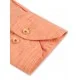 Camasa Stenstroms, Fitted Body, Linen, Orange - 6757217970760