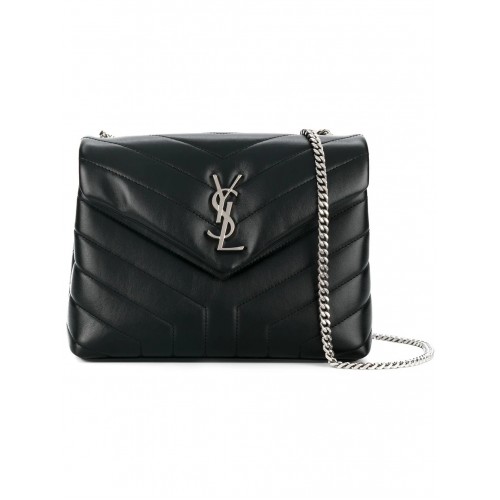 Geanta YVES SAINT LAURENT, Shoulder, Loulou Design, Small, Black