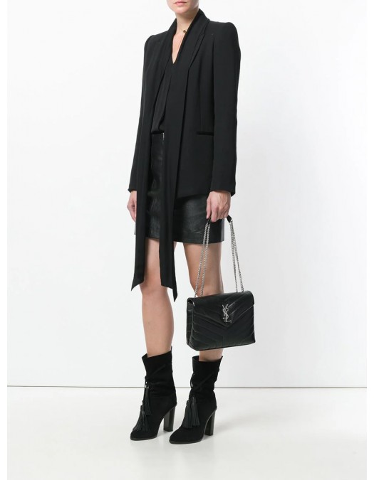 Geanta YVES SAINT LAURENT, Shoulder, Loulou Design, Small, Black