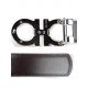 Curea SALVATORE FERRAGAMO, Reversible leather belt Black - 679494645904