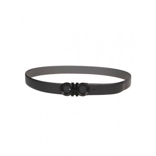 Curea SALVATORE FERRAGAMO, Reversibila, Insertie semnatura, Negru Curea SALVATORE FERRAGAMO, Reversibila, Insertie semnatura, Negru