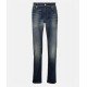 Jeans  ALEXANDER MCQUEEN, Graffiti denim jeans - 682084QSY154001