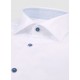 Camasa STENSTROMS, White Twill Shirt with Blue Contrast - 6847510675000