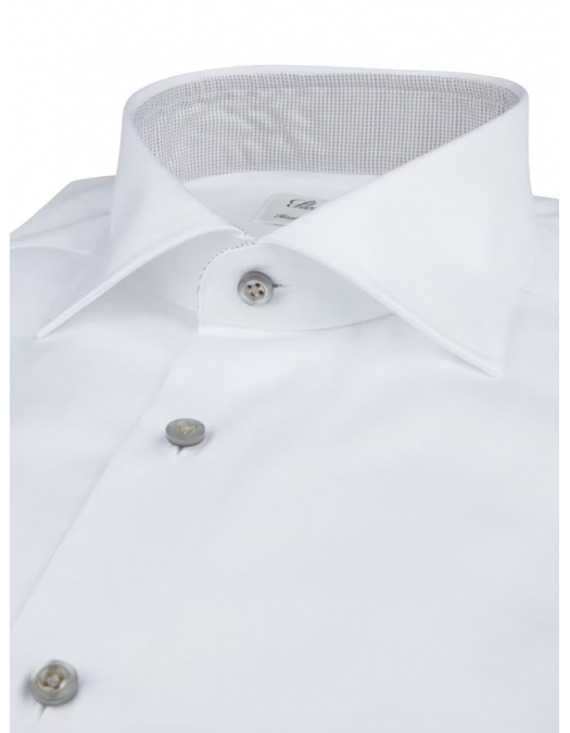 Camasa Stenstroms, White Contrast Twill, White - 6847511501000 Camasa Stenstroms, White Contrast Twill, White - 6847511501000