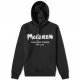 Hanorac ALEXANDER MCQUEEN, Grafitti Logo, Black - 688715QTZ810901