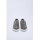 Sneakers LBM, Suede slip-on sneakers in smoky gray - 6907226850