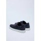 SNEAKERS LBM, Midnight blue suede slip-on trainers - 6907276850