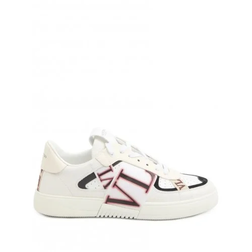 Sneakers VALENTINO, Vl7N Design, Pink Details, White