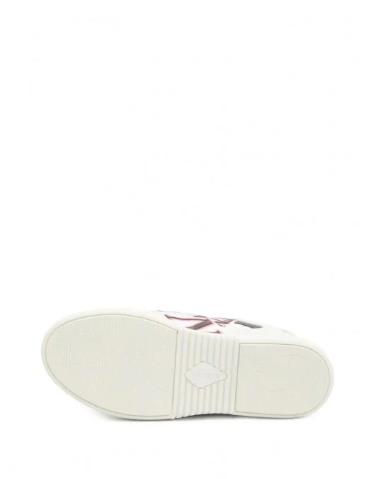 Sneakers VALENTINO, Vl7N Design, Pink Details, White - 6Y2S0C58YAYRFQ Sneakers VALENTINO, Vl7N Design, Pink Details, White - 6Y2S0C58YAYRFQ