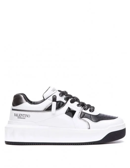 Sneakers VALENTINO, One Stud XL Sneakers, Panda Design, White - 6Y2S0G37WRI6S0 Sneakers VALENTINO, One Stud XL Sneakers, Panda Design, White - 6Y2S0G37WRI6S0