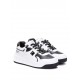 Sneakers VALENTINO, One Stud XL Sneakers, Panda Design, White - 6Y2S0G37WRI6S0