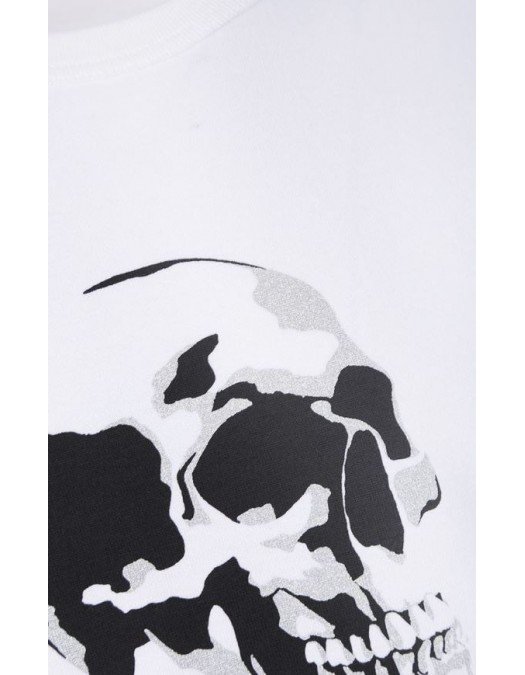 Tricou ALEXANDER MCQUEEN , Skull Print, Oversized - 704984QTZ070900
