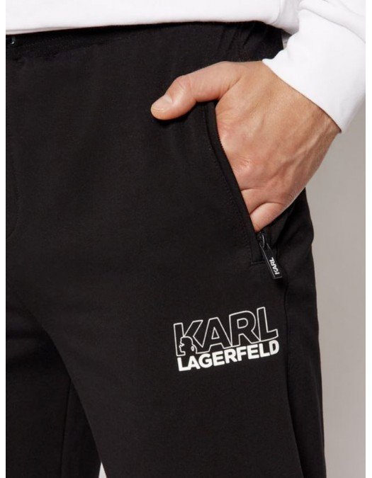 PANTALON KARL LAGERFELD, Insertie alba frontal - 705035511902990