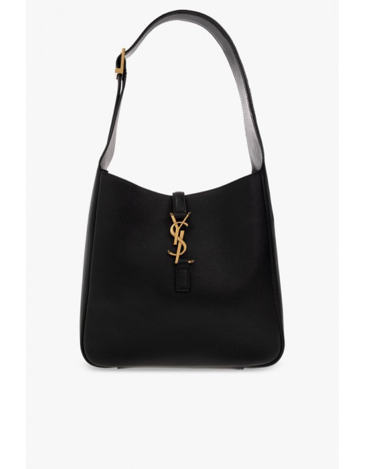 Geanta YVES SAINT LAURENT, Shoulder, Hobo Le 5 a 7 Design, Black - 713938AAAUQ1000