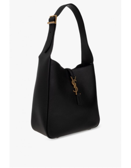 Geanta YVES SAINT LAURENT, Shoulder, Hobo Le 5 a 7 Design, Black - 713938AAAUQ1000