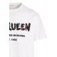 Tricou ALEXANDER MCQUEEN, WaterColor Grafitti, Alb - 727285QUZ220900