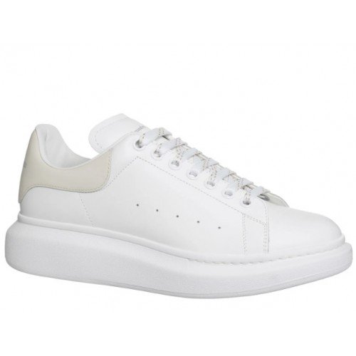 Sneakers ALEXANDER MCQUEEN, Butter Leather, Alb Sneakers ALEXANDER MCQUEEN, Butter Leather, Alb