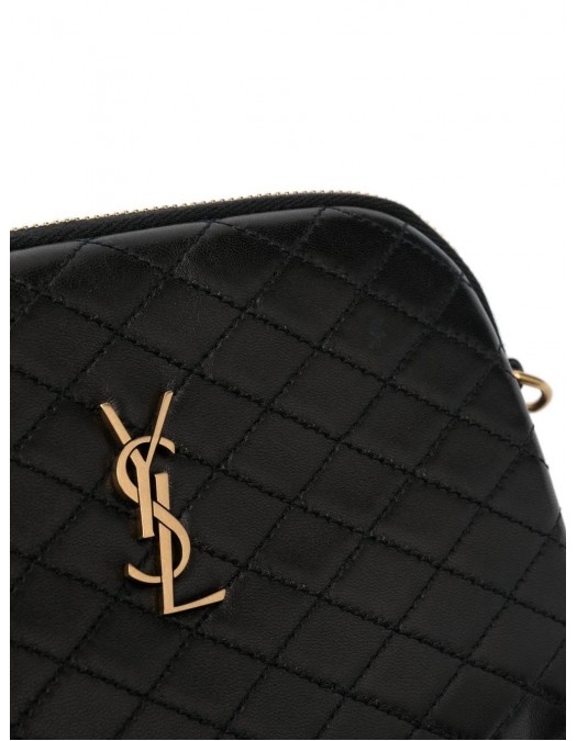 Geanta YVES SAINT LAURENT, Crossbody, Gaby Quilted, Small, Black - 7336671EL071000