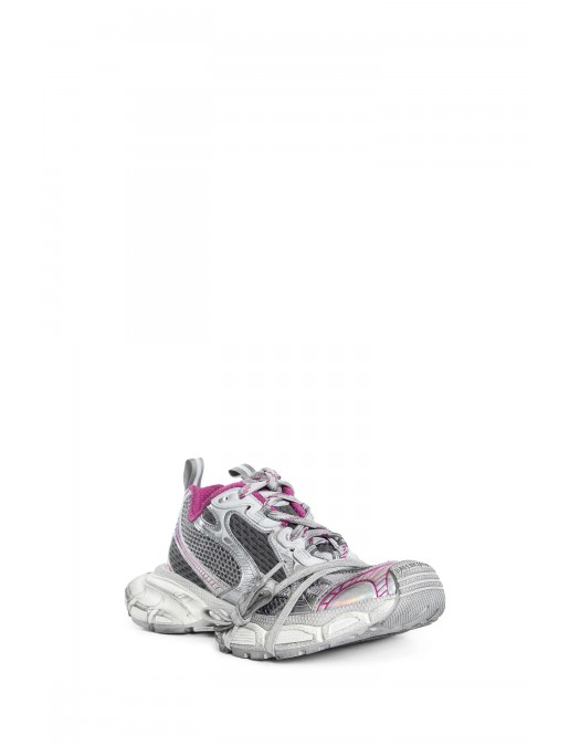 SNEAKERS BALENCIAGA, 3XL Design, Fuchsia Details, Grey - 734731W3XL51895