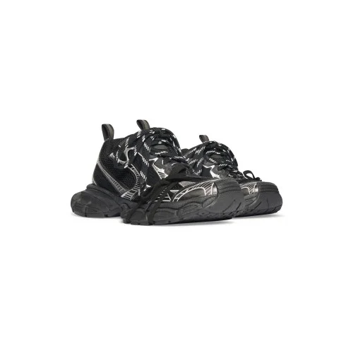 SNEAKERS BALENCIAGA, Model 3XL, Negru, Men