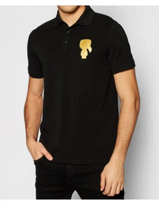 Tricou KARL LAGERFELD, Insertie Karlito, Negru - 745080511221990