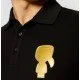 Tricou KARL LAGERFELD, Insertie Karlito, Negru - 745080511221990