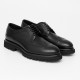 Pantofi FRANCESCHETTI, Brogue Style, Sturdy Sole Detail, Black - 746700530880101