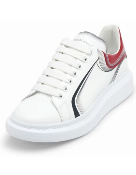 Sneakers ALEXANDER MCQUEEN, Oversized White Garnet - 750336WIDJM8835