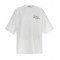 Tricou ALEXANDER MCQUEEN, Print Brand, Alb